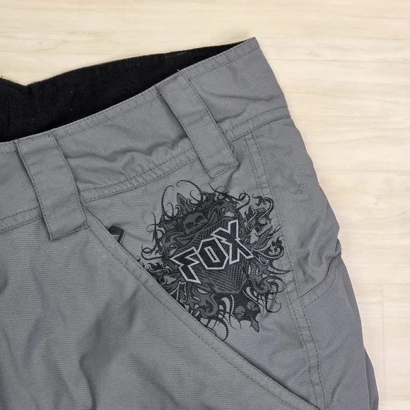 Fox Racing Snowboard Pants Men's Cargo Men's Skull Size Medium